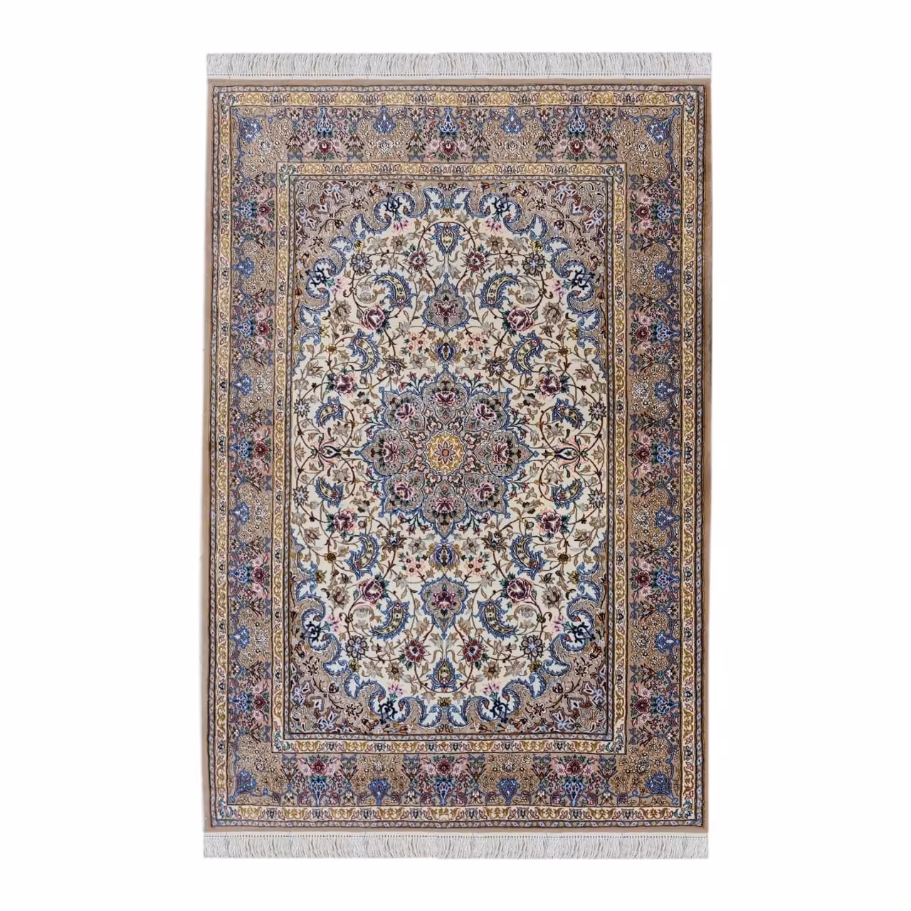 فرش دستبافت دو نیم متری اصفهان کد 3