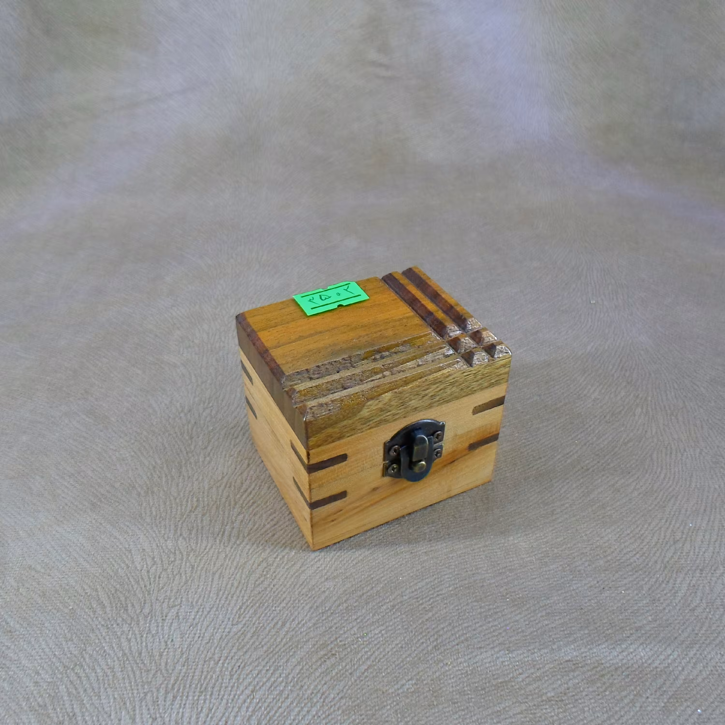 جعبه انگشتر چوبی ، کد 3502