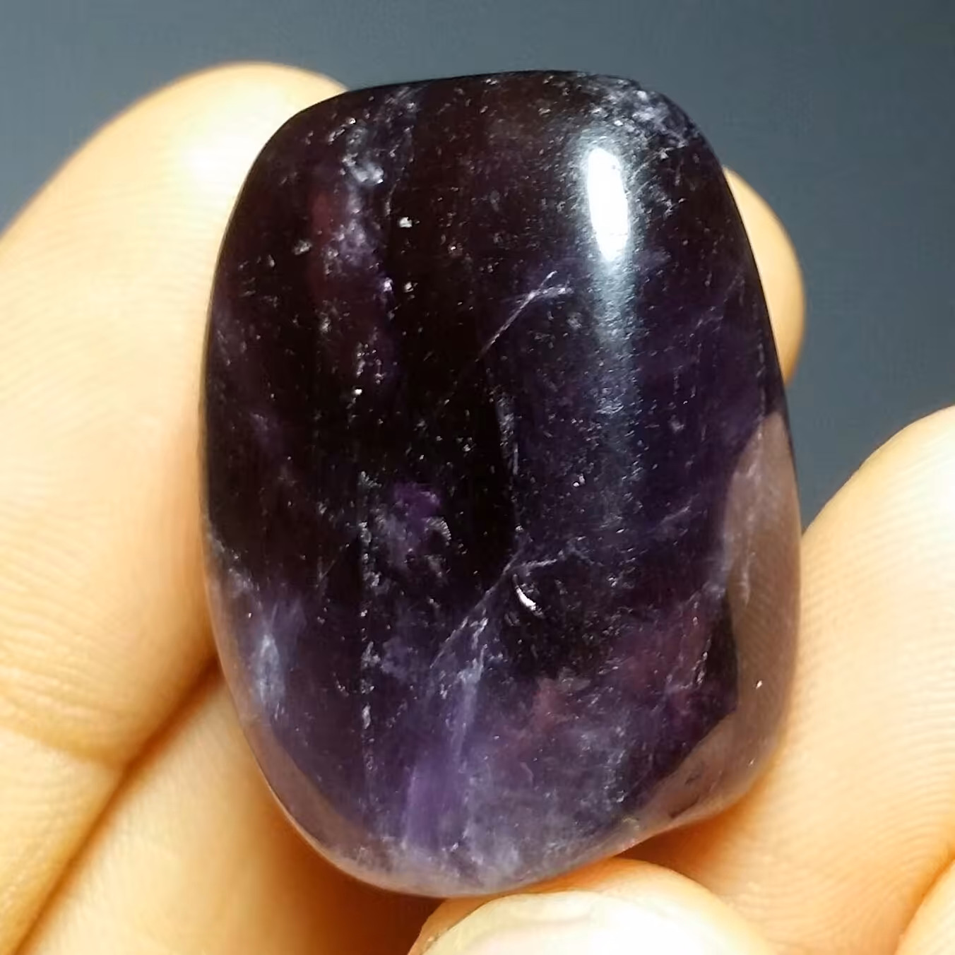 تامبلر سنگ آمیتیست آمیتیس آمتیس آماتیس لیس آگات تمام پولیش صد در صد طبیعی سرشار از انرژی کد 11247