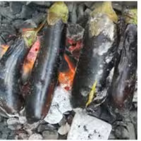 بادمجان کبابی سمنان تنوری 