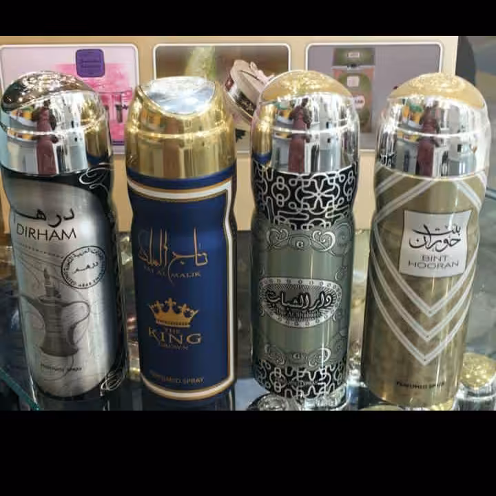 اسپری بدن عربی انواع رایحه ها