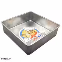 قالب کیک موج مدل مربع لبه بلند سایز 25


