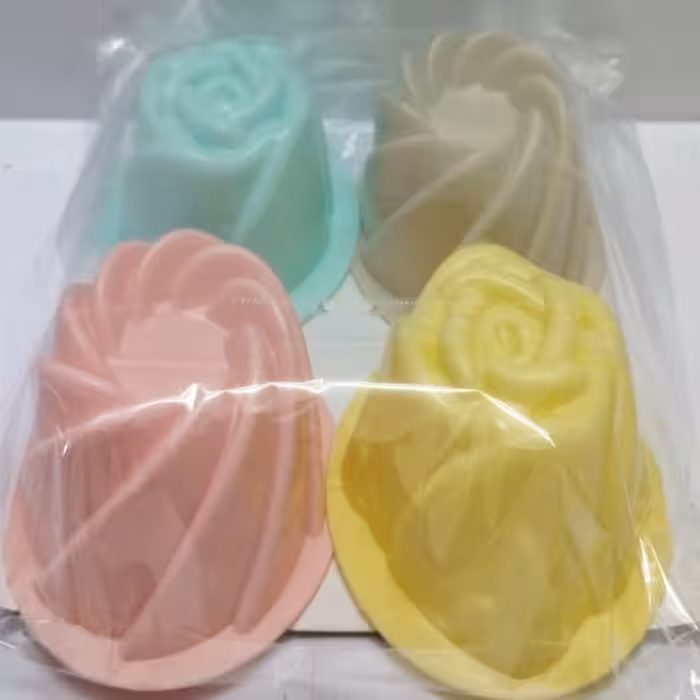 قالب ژله کوچک بسته 4 عددی لوکس ماندگار