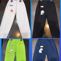 شلواربچگانه پسرانه دخترانه قد50تا70سانتی متر مناسب سن 8ماه تا5ساله قد ازکمر تامچ پا50-60-70سانتی متر (قد کمرتامچ پا)