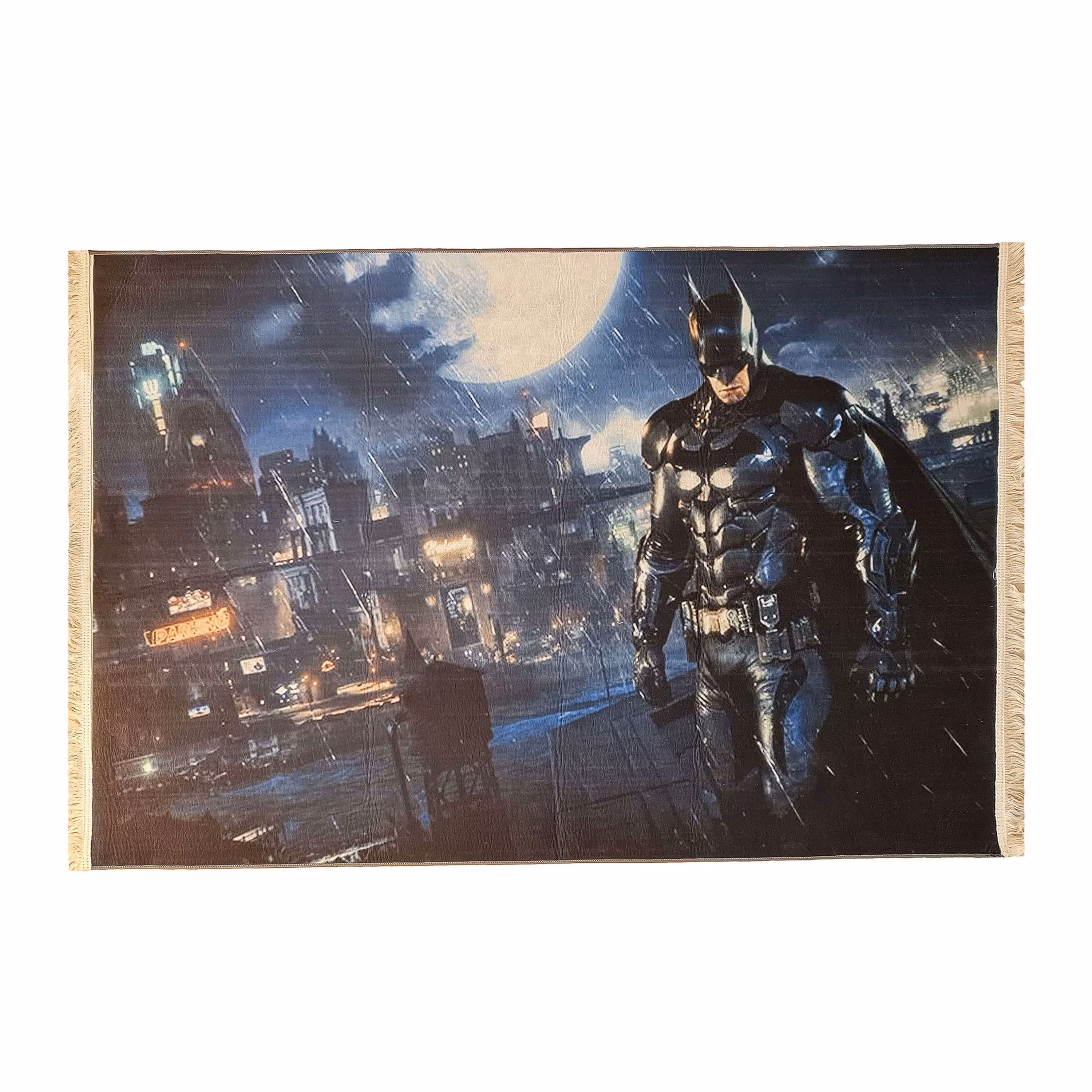 فرش ماشینی اتاق کودک ونوجوان طرح بتمن