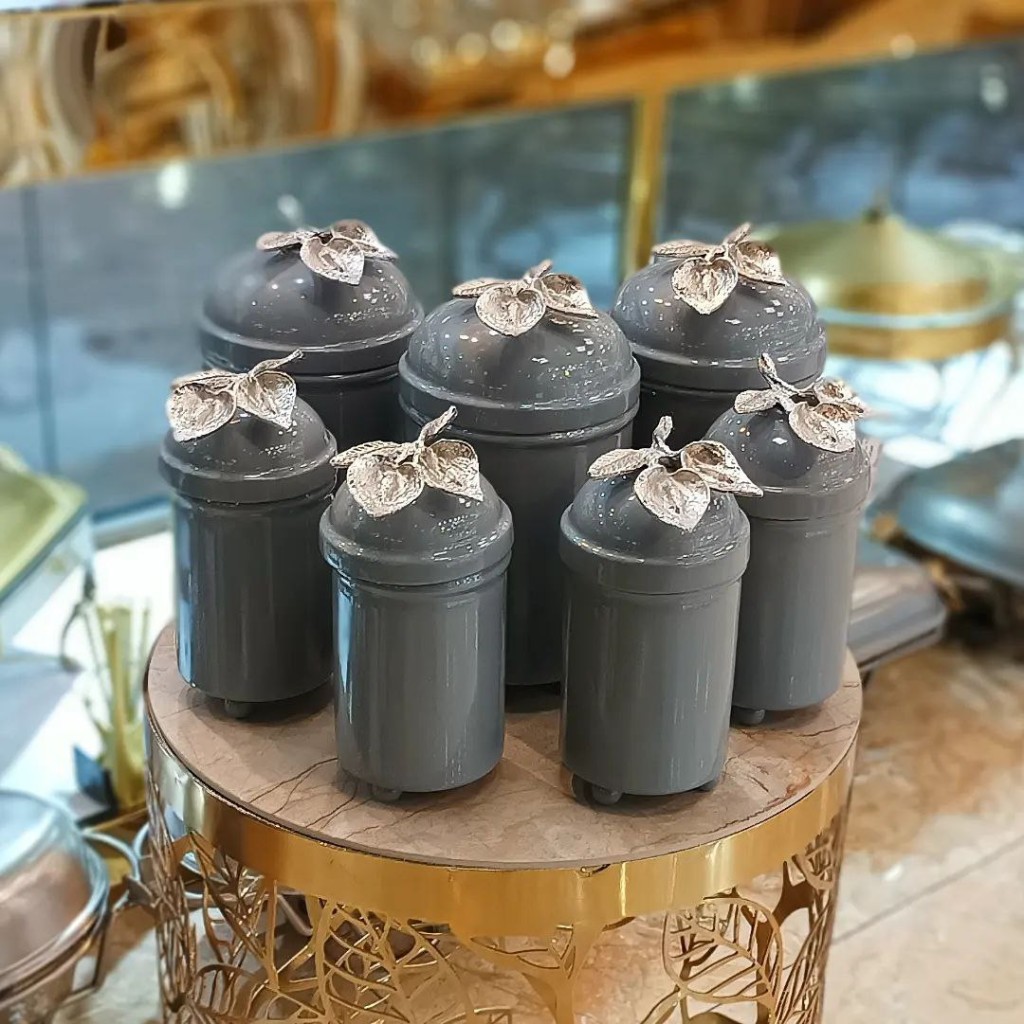 ست7 پارچه پاسماوری فلزی