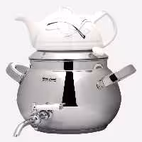 کتری و قوری استیل 5 لیتری نیوهومNH19-1910