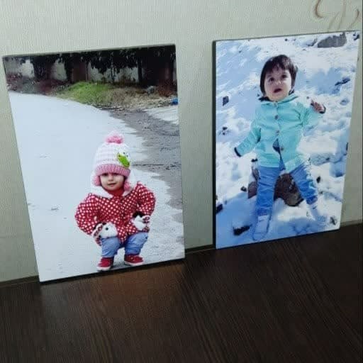 چاپ عکس روی تخته شاسی سایز 15 در 21 سانتیمتر پک 4 عددی با بهترین کیفیت