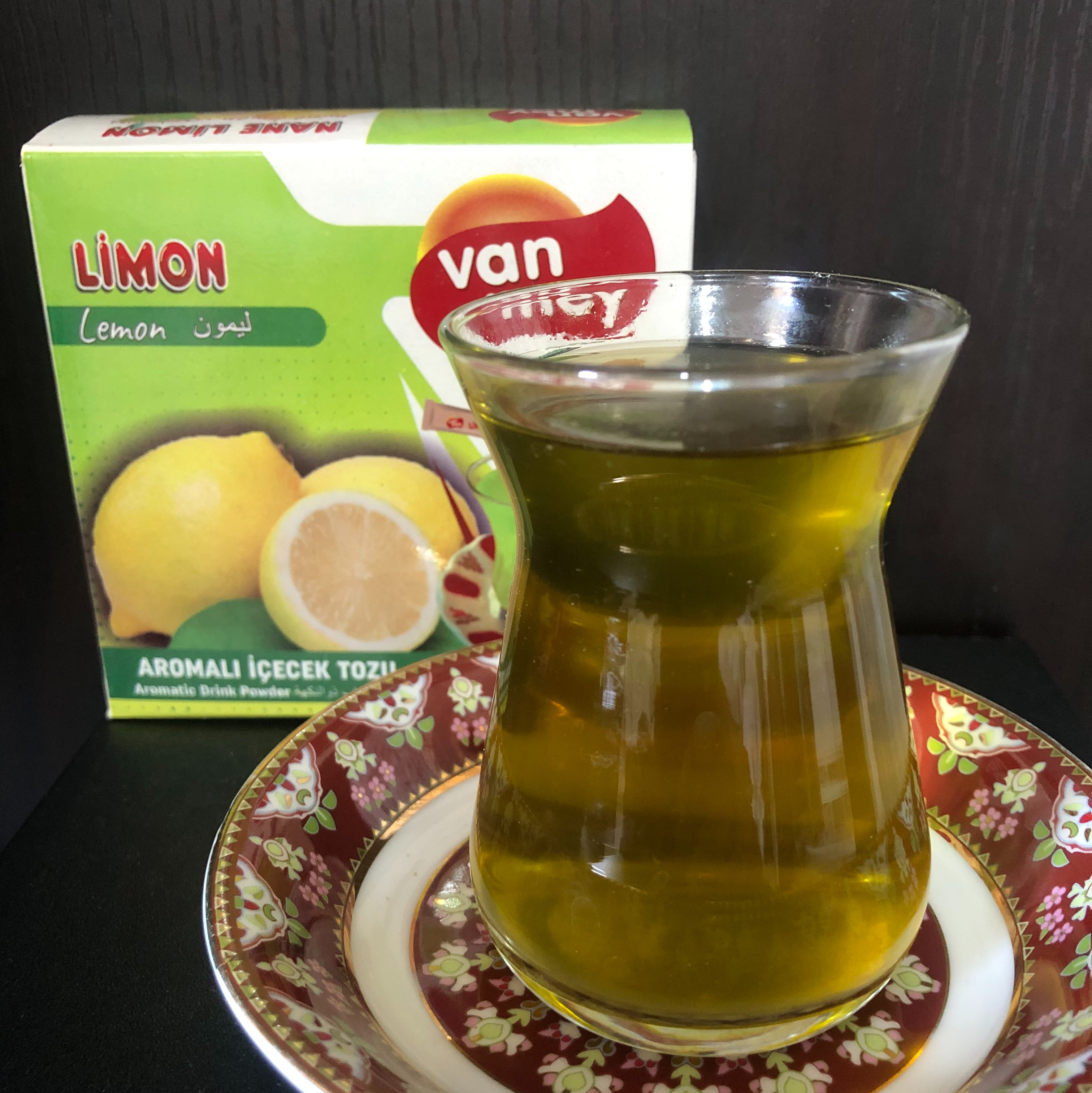 دمنوش لیمو نعناع وان می(van mey) ساخت کشور ترکیه- بسته 50 تایی 