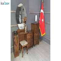 ست میز آرایش و دراور ام دی اف تالیا مدل آیسودا