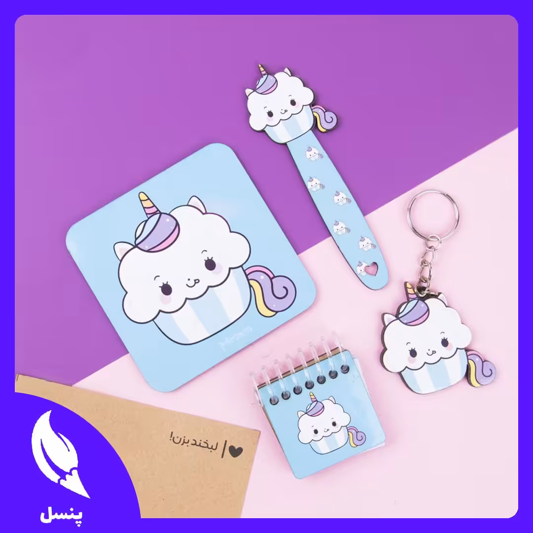 ست فانتزی 4 تکه ابر یونیکورن