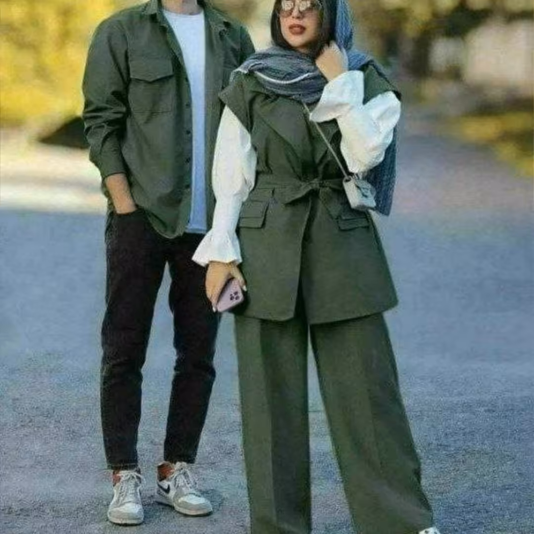 ست زنانه و مردانه دلبر  شیک و خاص
جنس کتان کاغذی 
