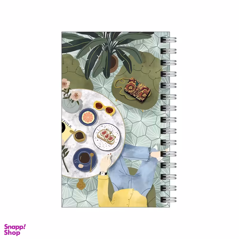 دفتر یادداشت 60 برگ To Do List طرح عصرونه تابستانی کد 6034982