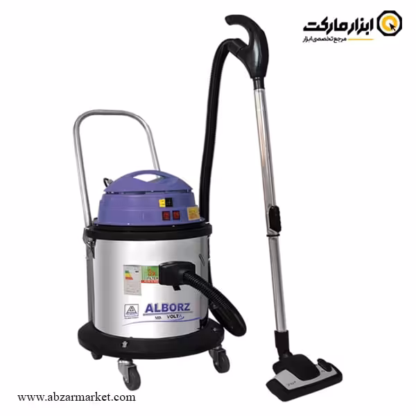 جارو برقی البرز ویلایی نیمه صنعتی دو موتوره اتوماتیک مدل V4000D