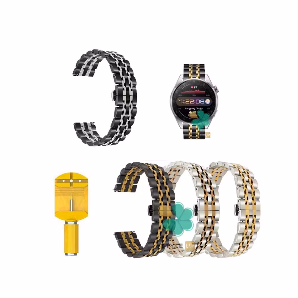 بند استیل ساعت هواوی واچ Huawei Watch 3 Pro مدل Rolex