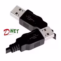 کابل USB به USB ( دو سر نر ) دی نت 3 متری