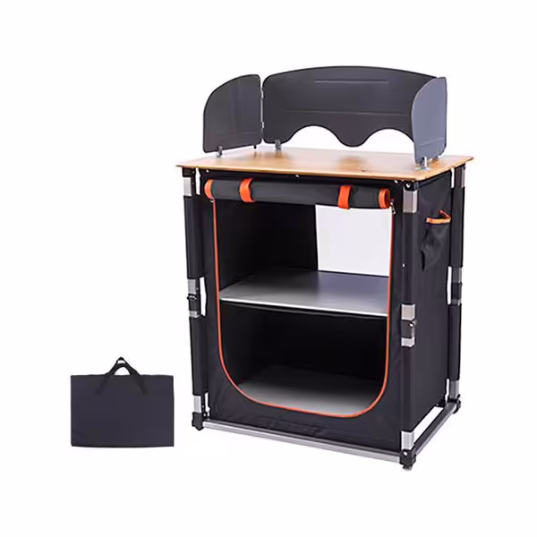 میز سفری آشپزی تاشو کینگ کمپ مدل KC3904