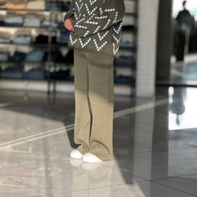 ست بلوز و شلوار بافت