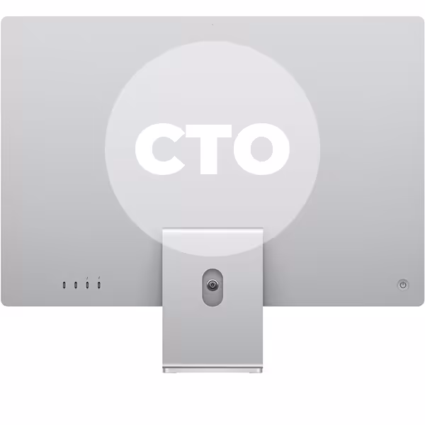 آی‎ مک 24 اینچ کاستوم پردازنده 8 هسته ای M1 گرافیک 8 هسته ای 16 گیگابایت Ram ظرفیت 1 ترابایت SSD نقره ای - Hiapple.ir