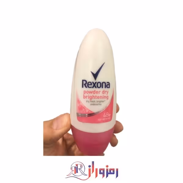 رول ضد تعریق زنانه رکسونا مدل powder dry حجم 50 میل