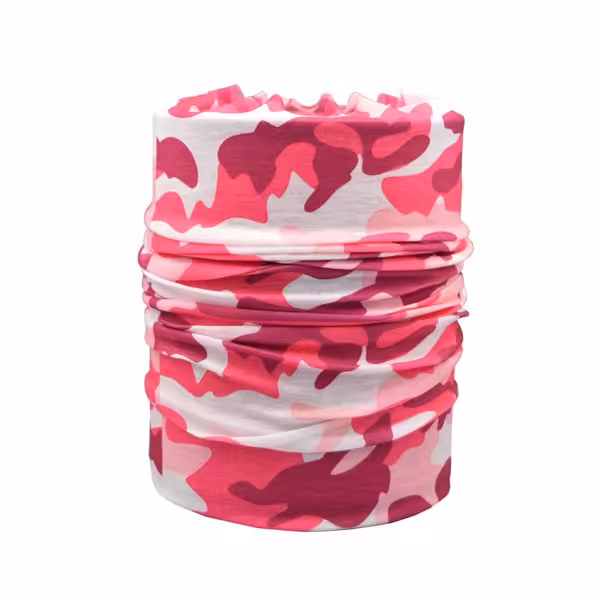 اسکارف و دستمال سر و گردن مدل 11101 چریکی صورتی