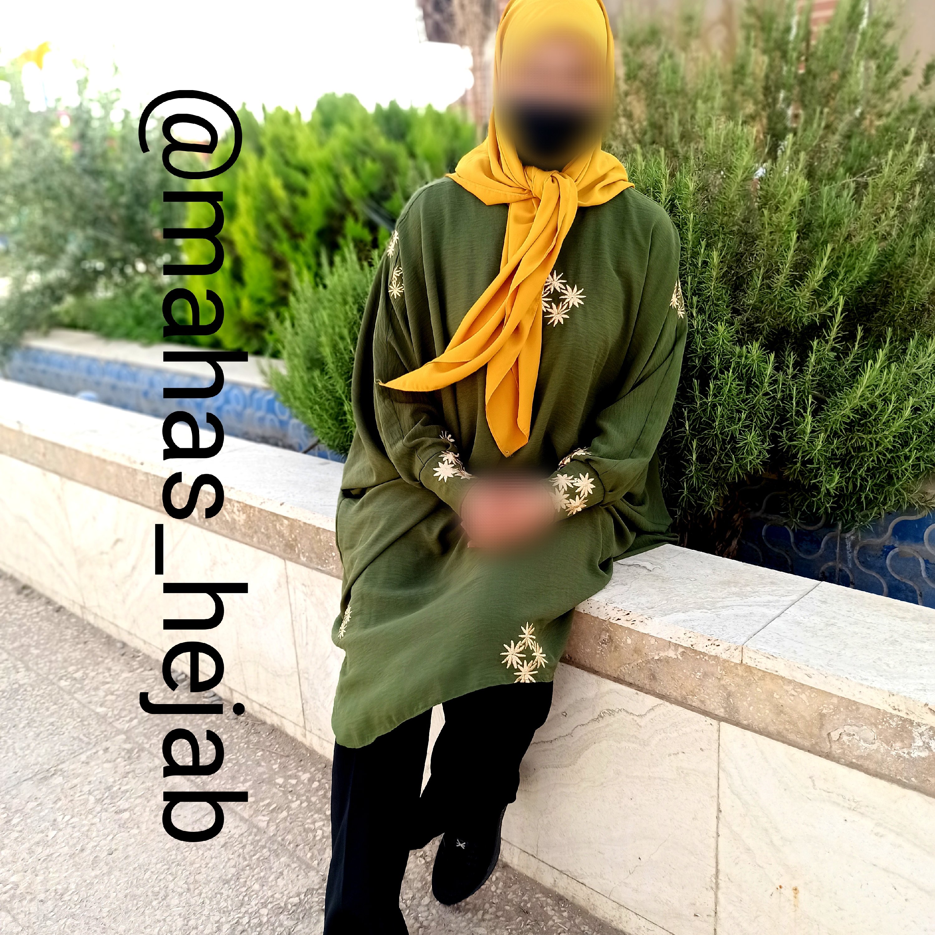 مانتو عبایی کوتاه