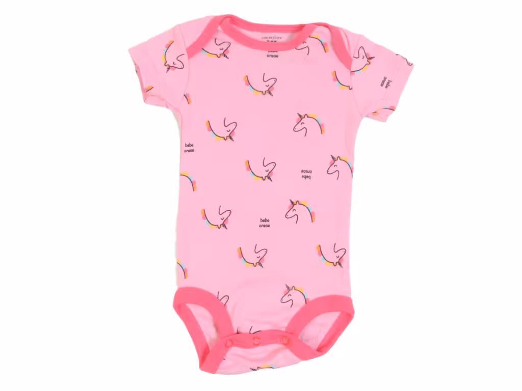 بادی آستین کوتاه نوزادی دخترانه 6 ماه کارترز CARTERS