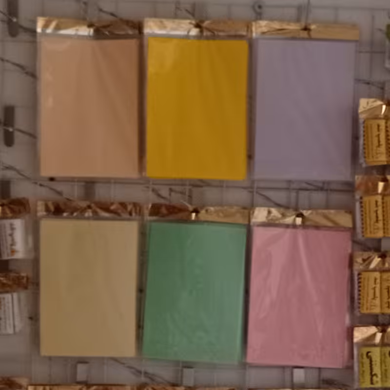 کاغذ رنگی A4جنس تحریر کپی مکس بسته 10عددی