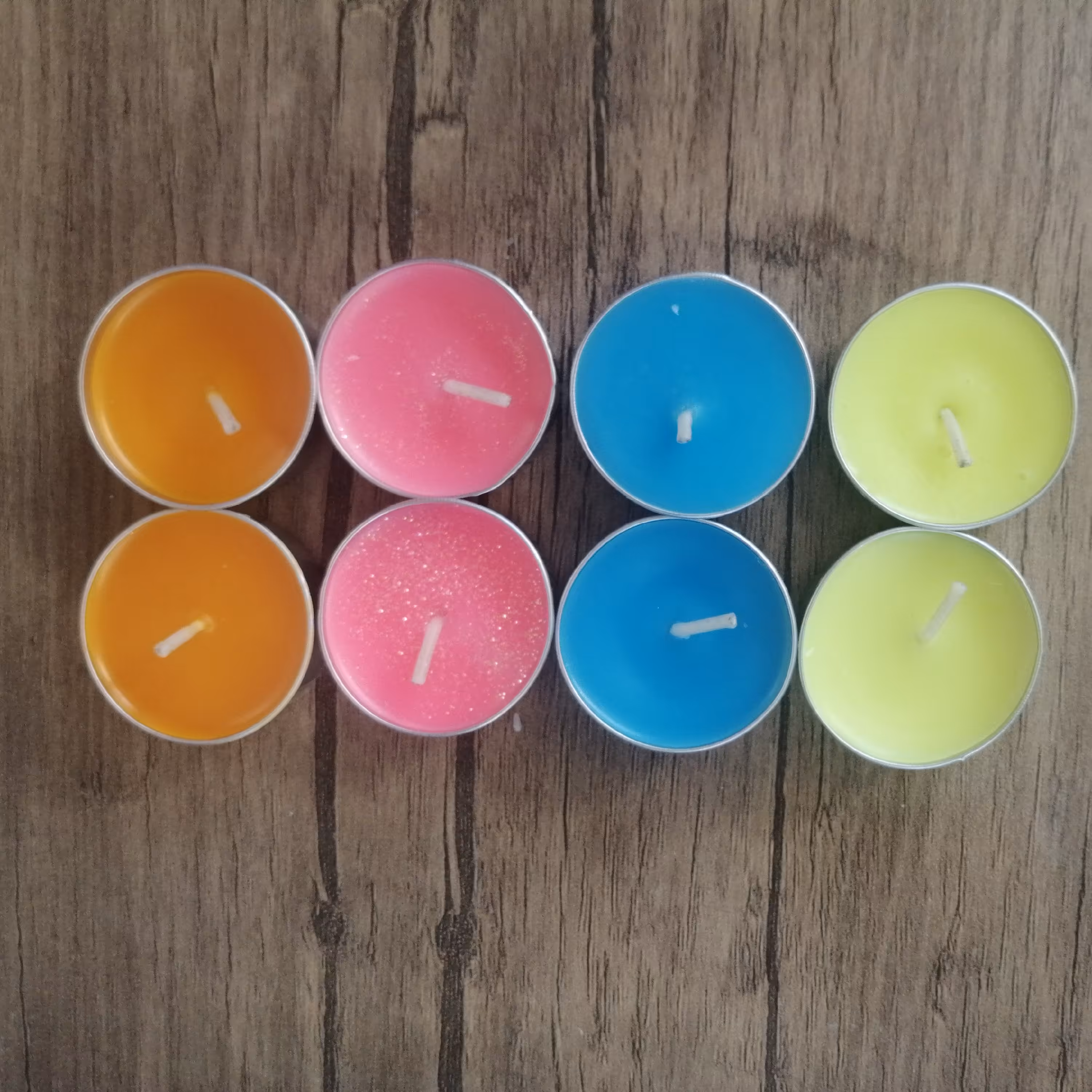 شمع وارمر رنگی