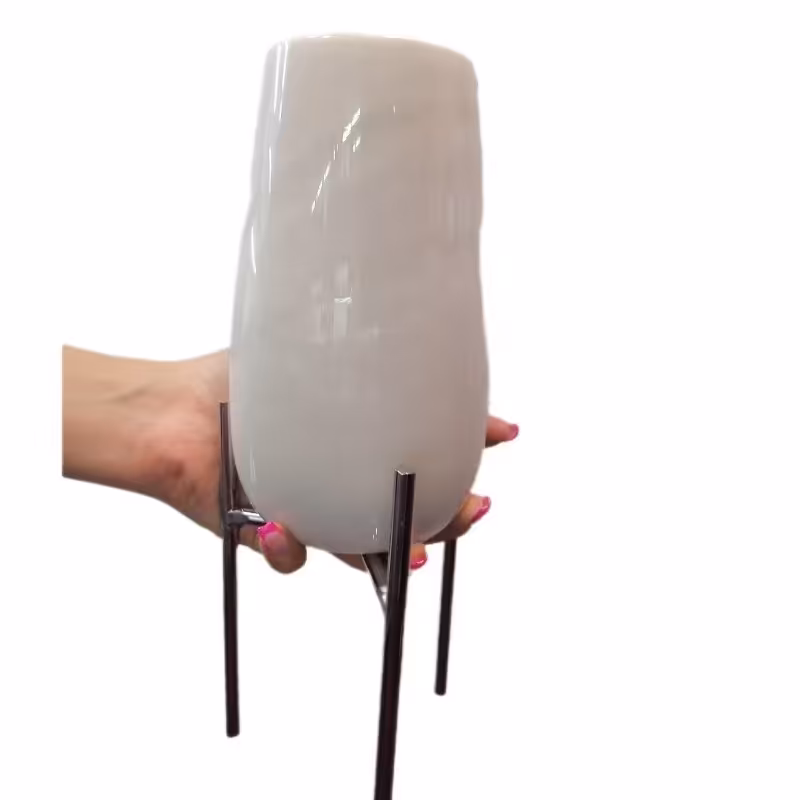 گلدان سنگی پایه دار مدل ترنم