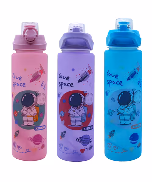 قمقمه یک لیتری بزرگ رنگی عروسکی