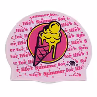 کلاه شنا توربو مدل Ice Cream