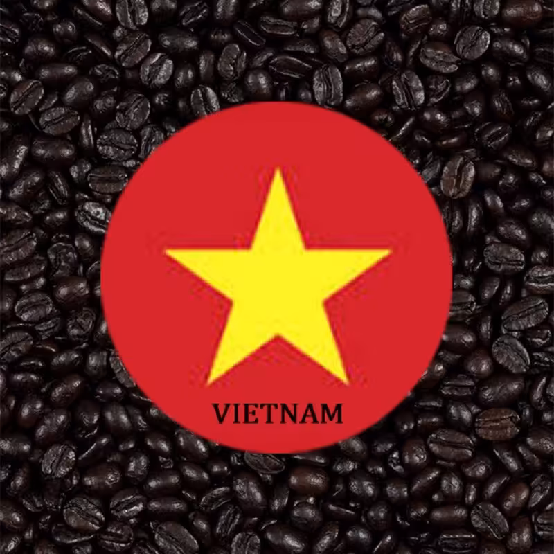دان قهوه ویتنام دارک رست روبوستا فله  5 کیلویی 