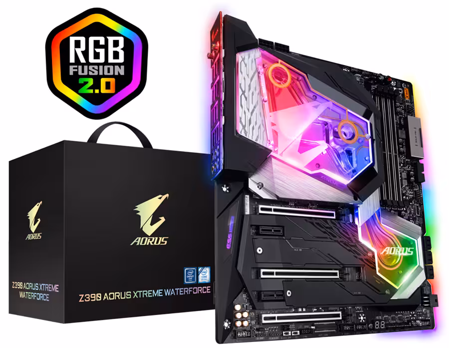 مادربرد گیگابایت مدل Z390 AORUS XTREME WATERFORCE