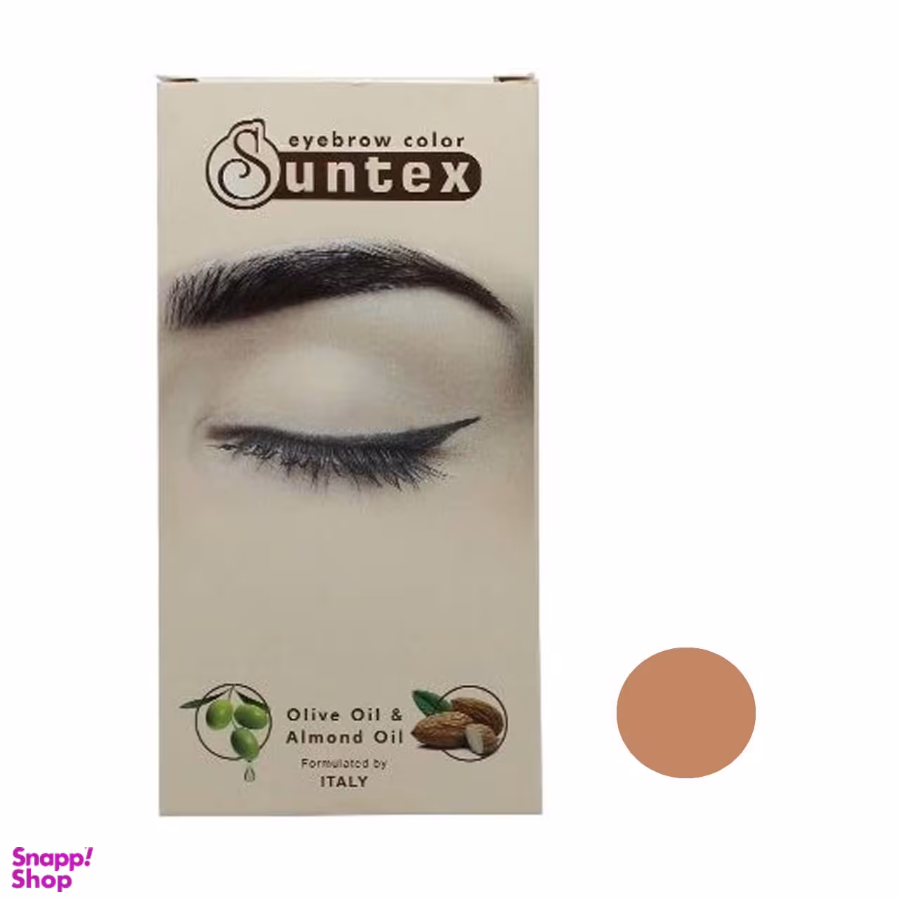 کیت رنگ ابرو سانتکس (Suntex) شماره N10-E11 رنگ بلوند سوپر پلاتینه حجم 30 میلی‌لیتر