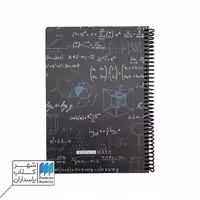 دفتر وزیری 100 برگ مشکی Scientist Math دات نوت dotnote