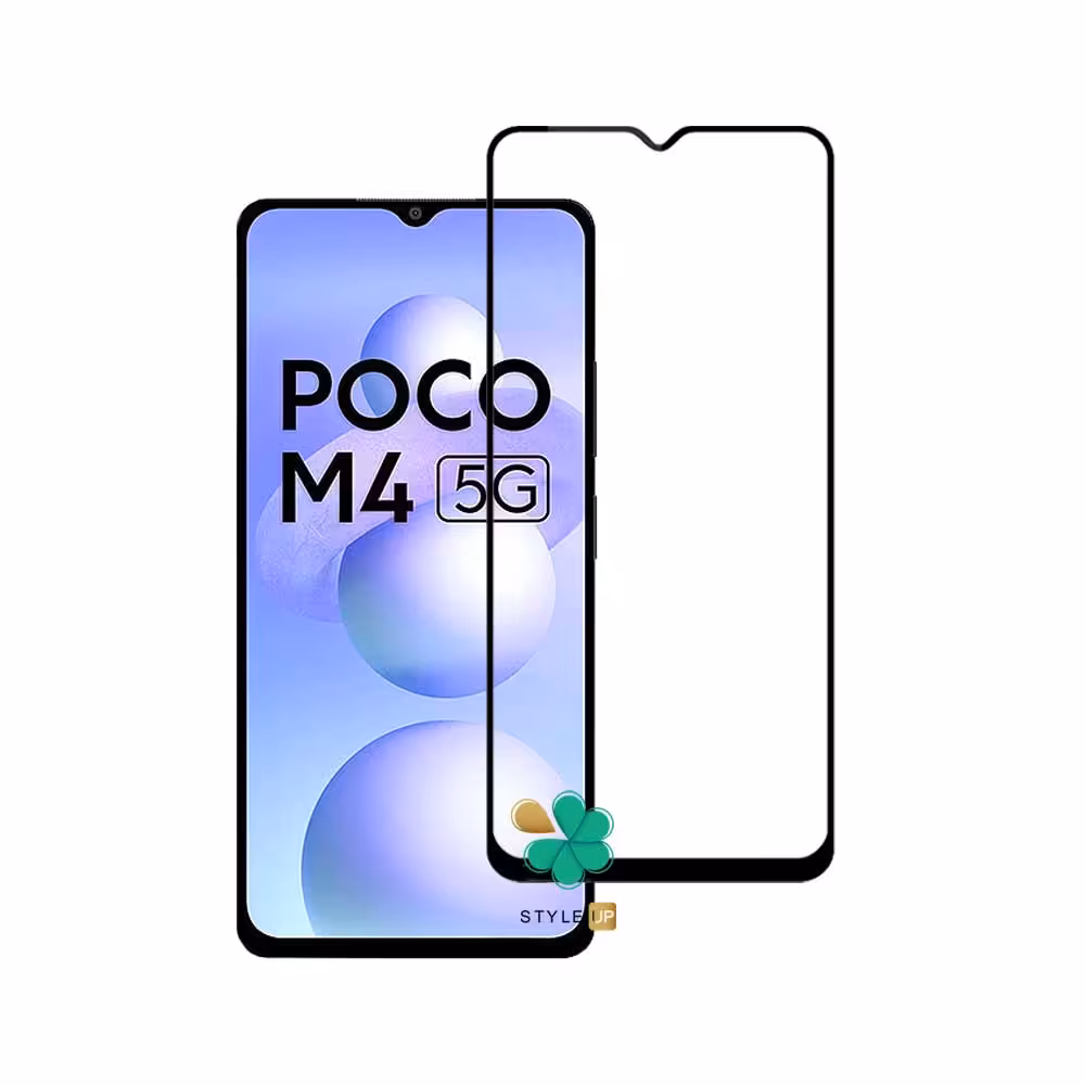 گلس گوشی سرامیکی تمام صفحه مناسب Xiaomi Poco M4 5G