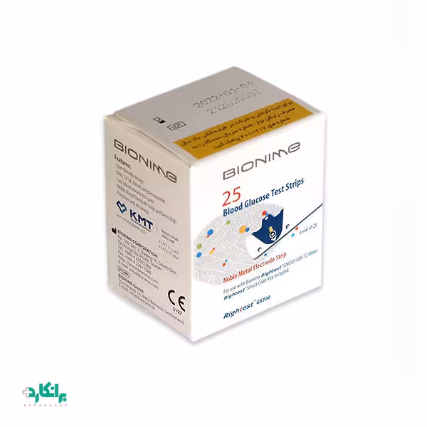 نوار تست قند خون بایونیم مدل GS300