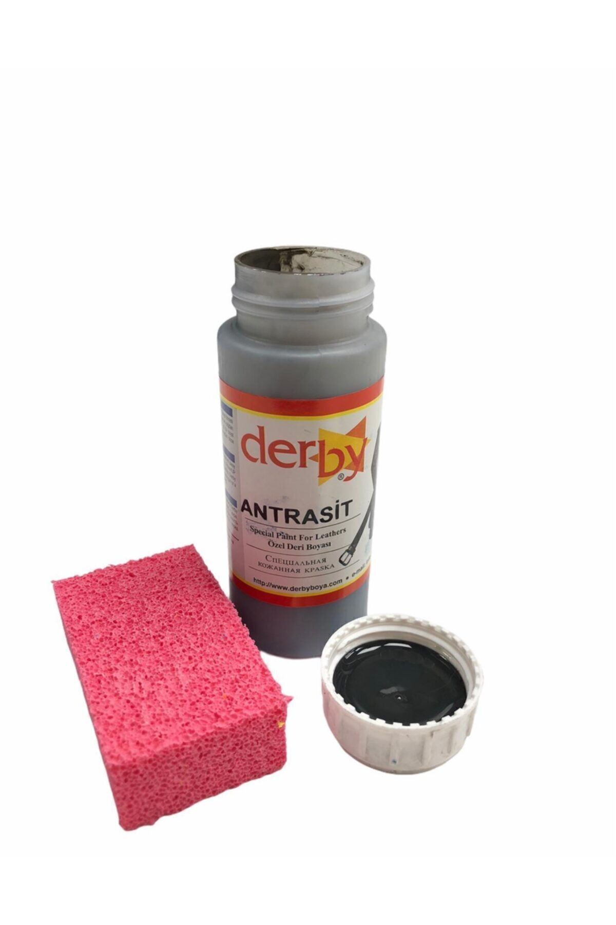 مراقبت کفش خاکستری صندلی فرمان آنتراسیت چرمی 100 میل Derby