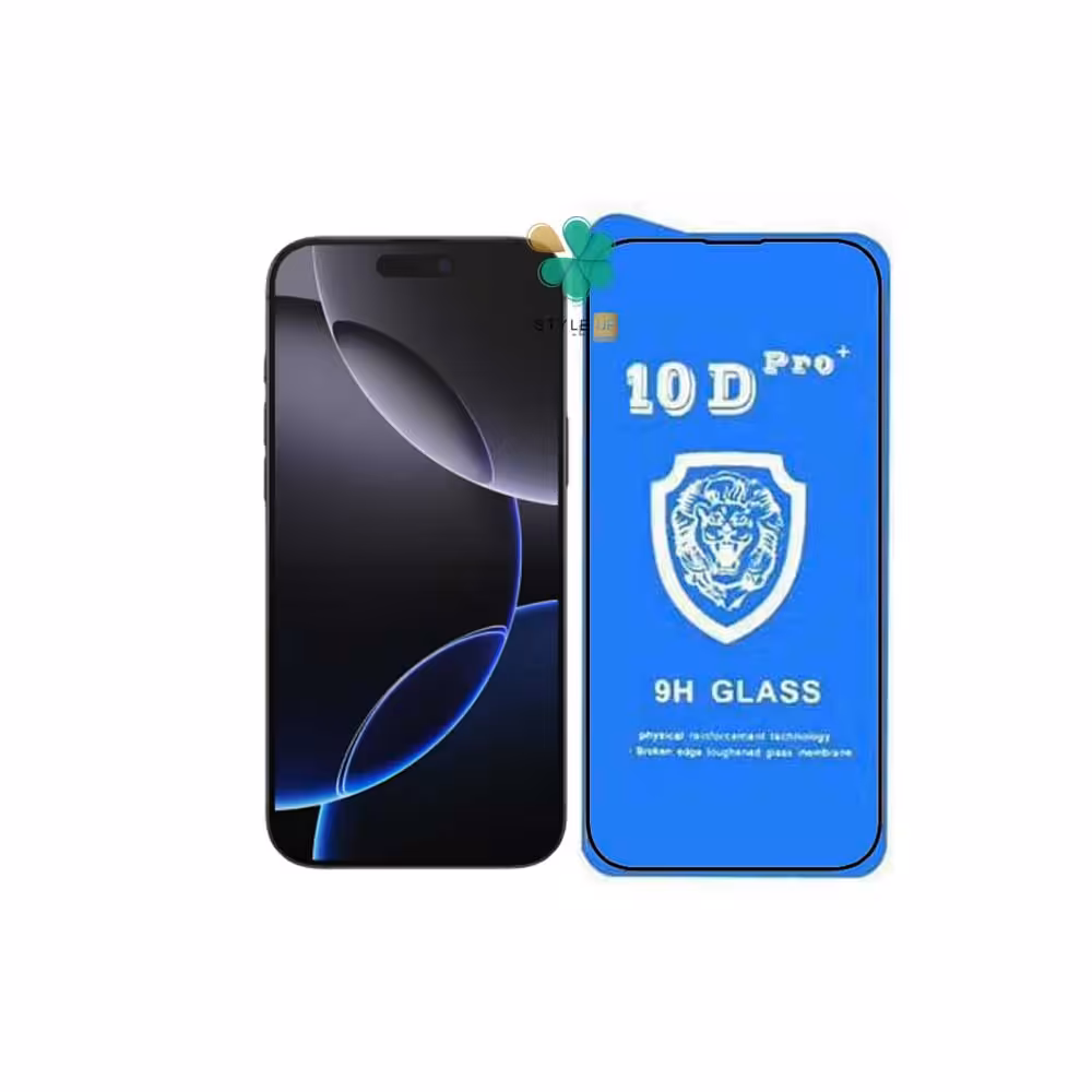 گلس گوشی تمام صفحه 10D Pro مناسب اپل iPhone 16 Pro Max