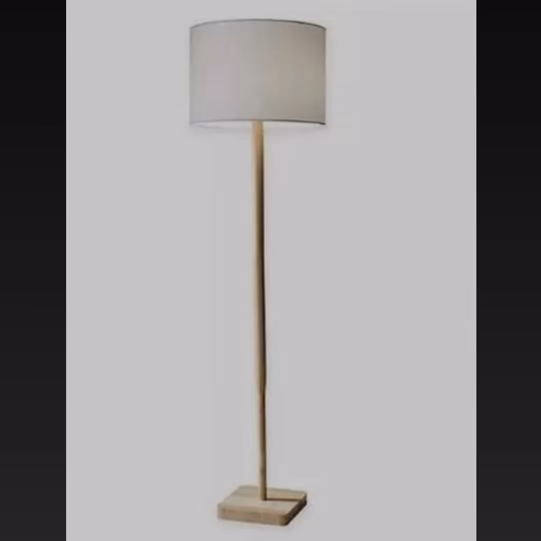 آباژور چوبی ایستاده دست ساز 