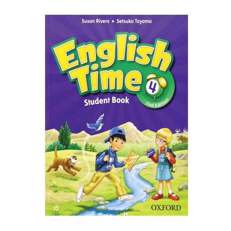 کتاب زبان انگلیش تایم 4 ویرایش دوم English Time 4 2nd Edition
