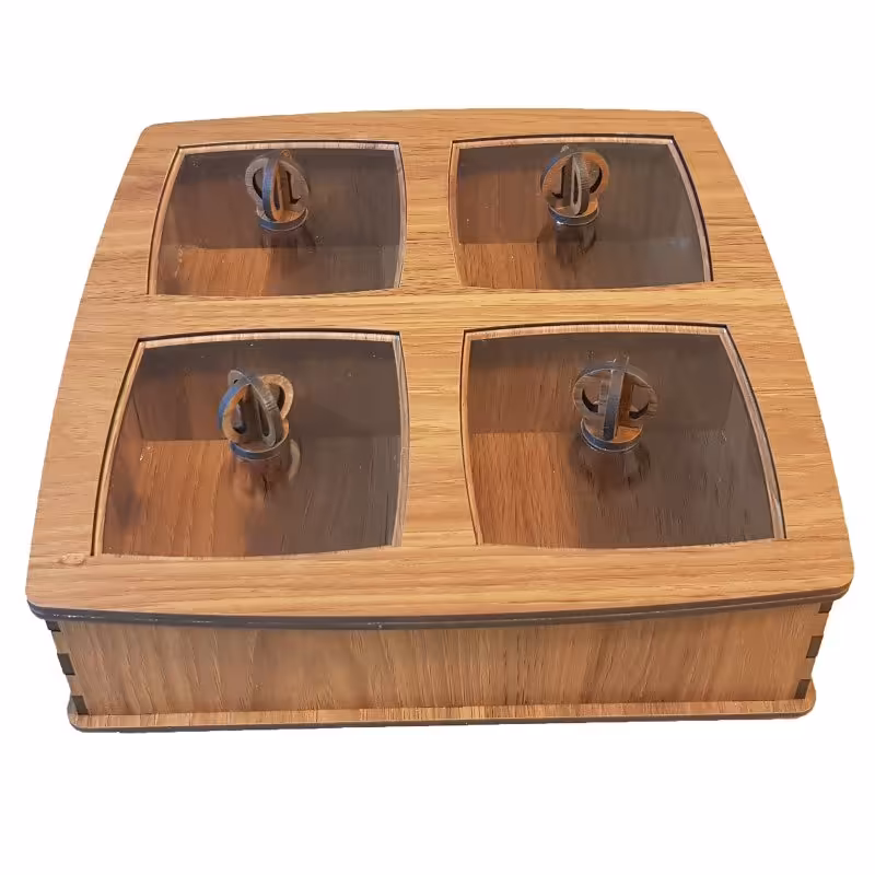 جعبه پذیرایی مدل پروانه کد p-20