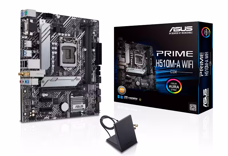 مادربرد ایسوس مدل PRIME H510M-A WIFI/CSM سوکت 1200