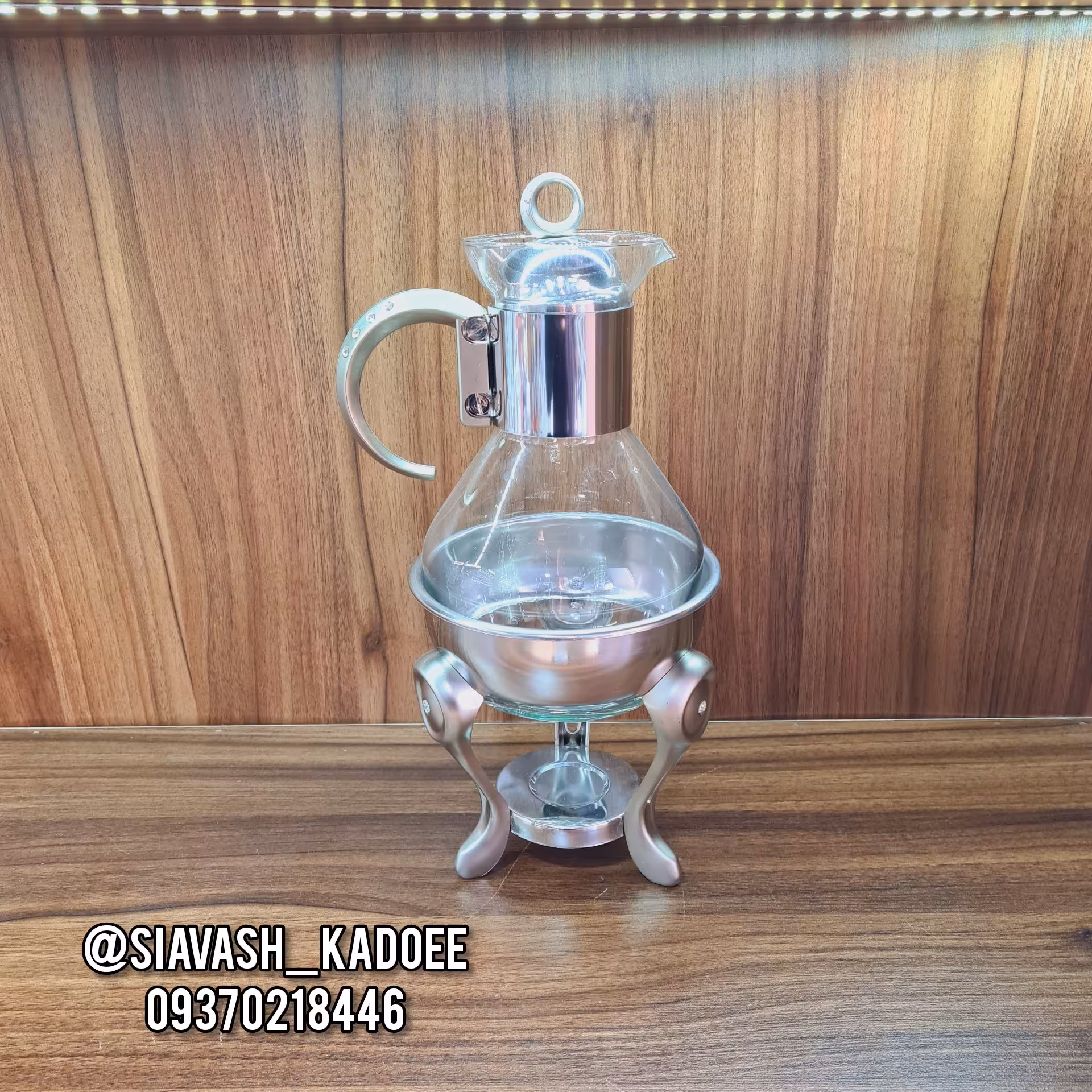 دمنوش والمردار استیل حلقه نگین ( فرنچ پرس ، موکاپات ، قوری دمنوش ، وارمر قوری )