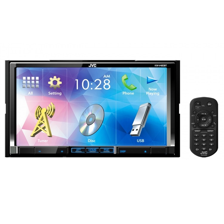 پخش خودرو جی وی سی مدل KW-V420BTM