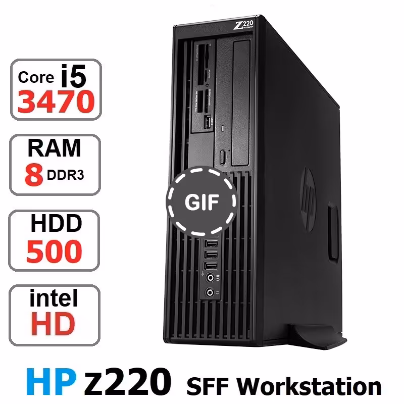 مینی کیس i5 نسل سه HP Z220 WorkStation SFF