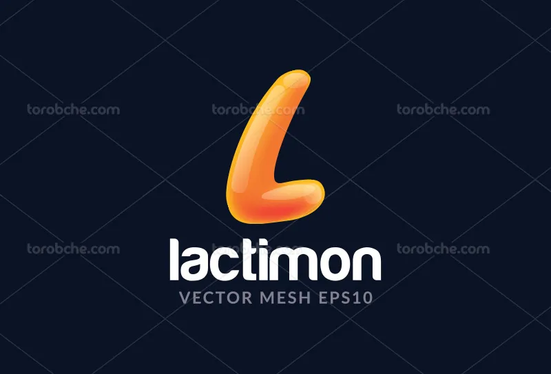 لوگو حرف L رنگی | گرافیک با طعم تربچه