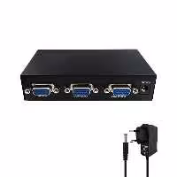 اسپیلیتر 2 پورت VGA آداپتوردار مدل 2002