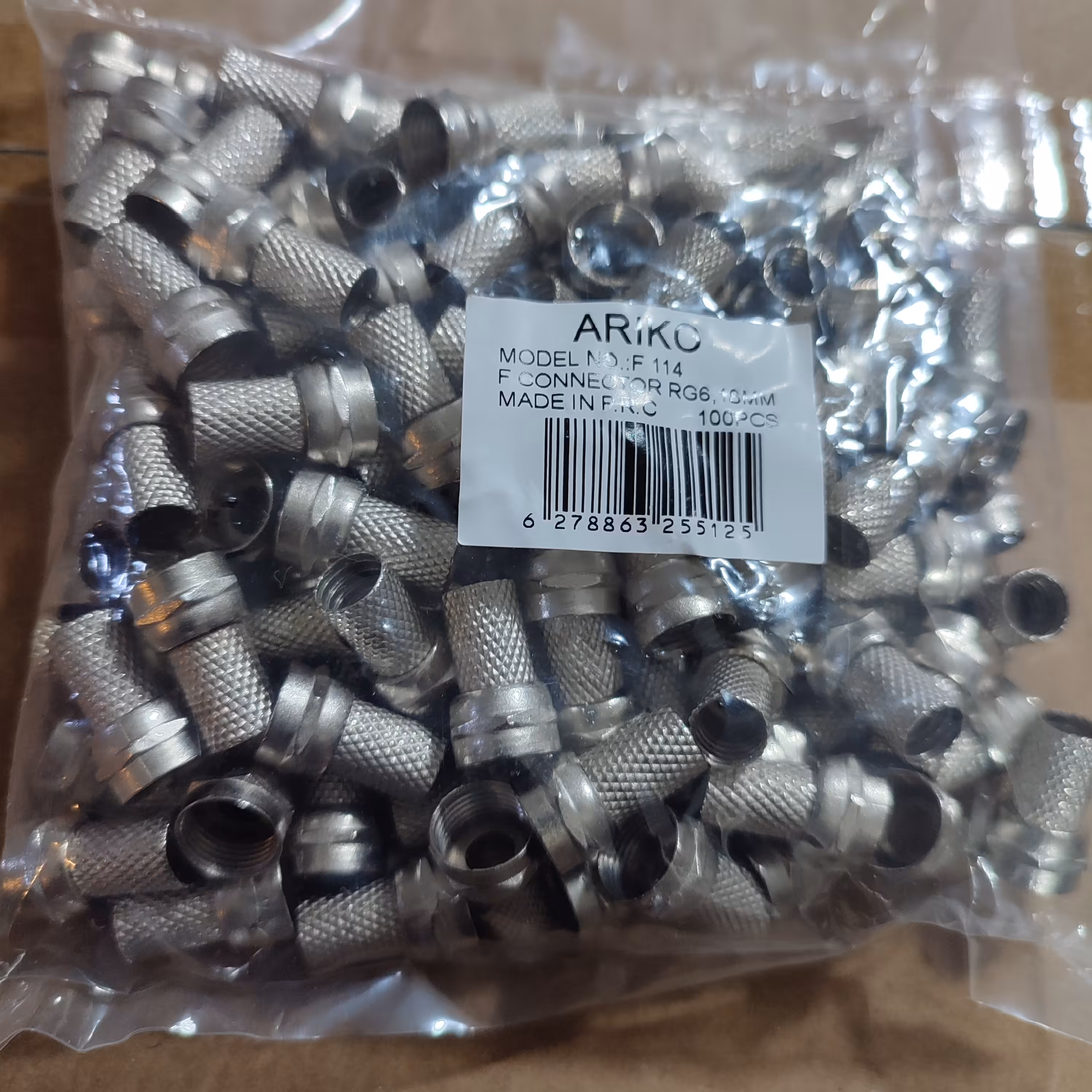 فیش آنتن بدون واشر بسته 100 عددی 